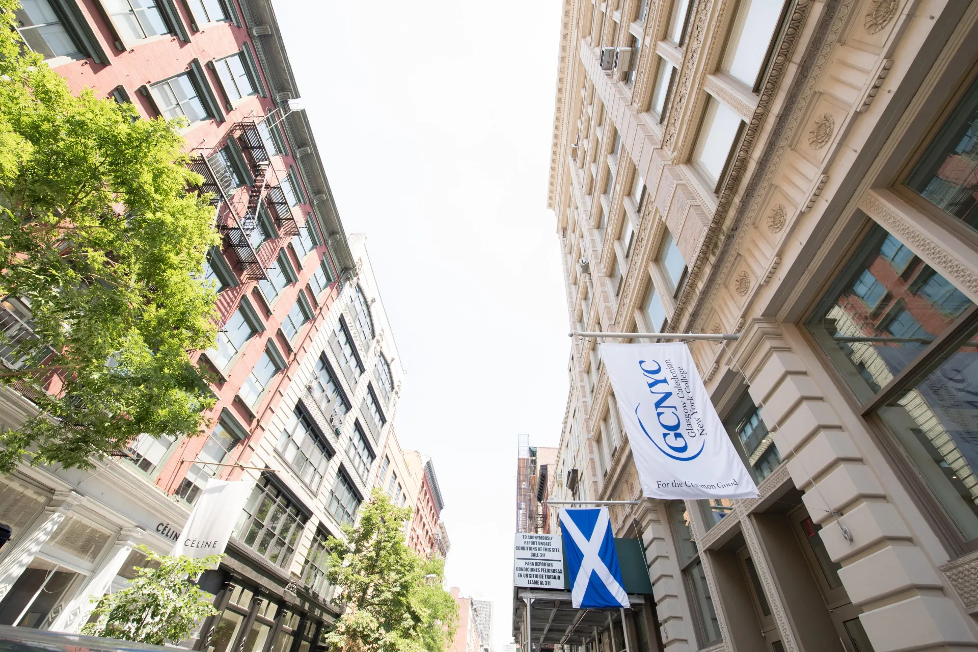 banner Glasgow Caledonian New York College (GCNYC)