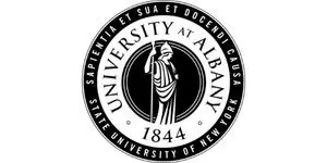 logo University at Albany, The State University of New York, (SUNY Albany)