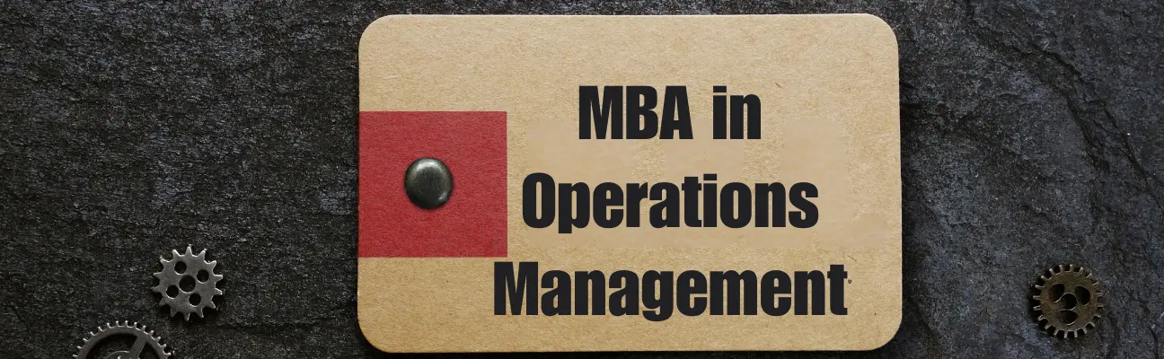 banner MBA in Operations Management: Gateway to New Career Opportunities